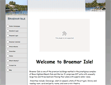 Tablet Screenshot of braemarisle.com